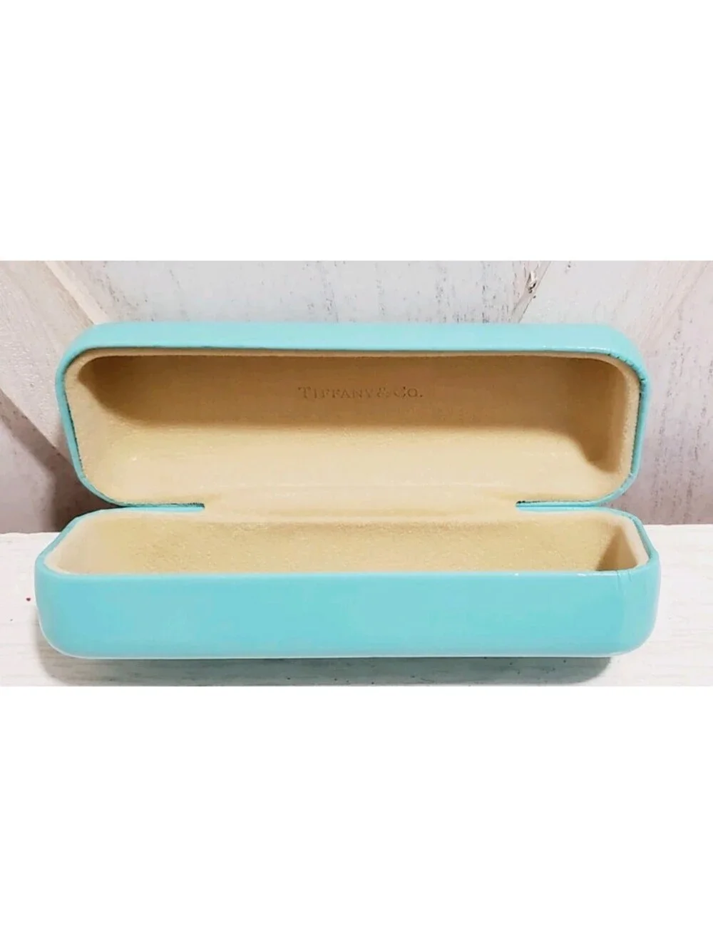 Tiffany & Co. Blue Eyeglass Sunglasses Hard Case Holder